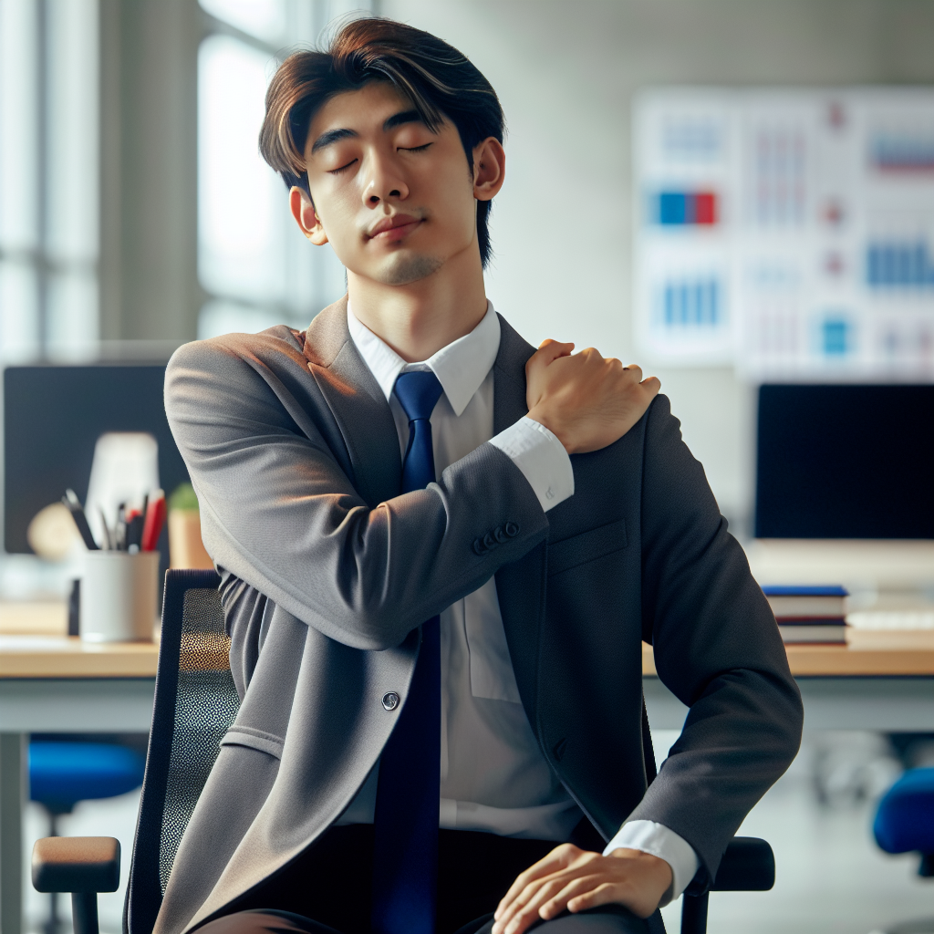 5분 스트레칭으로 굽은 어깨 펴는 법 | 효과적인 자세 교정 가이드
