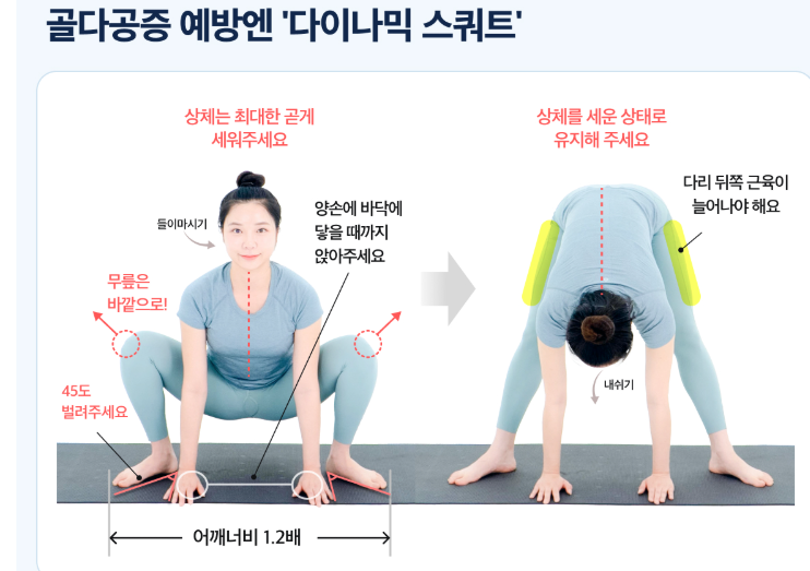 앉고 서고 걷는 힘은 고관절에서 이 운동으로 단련하세요